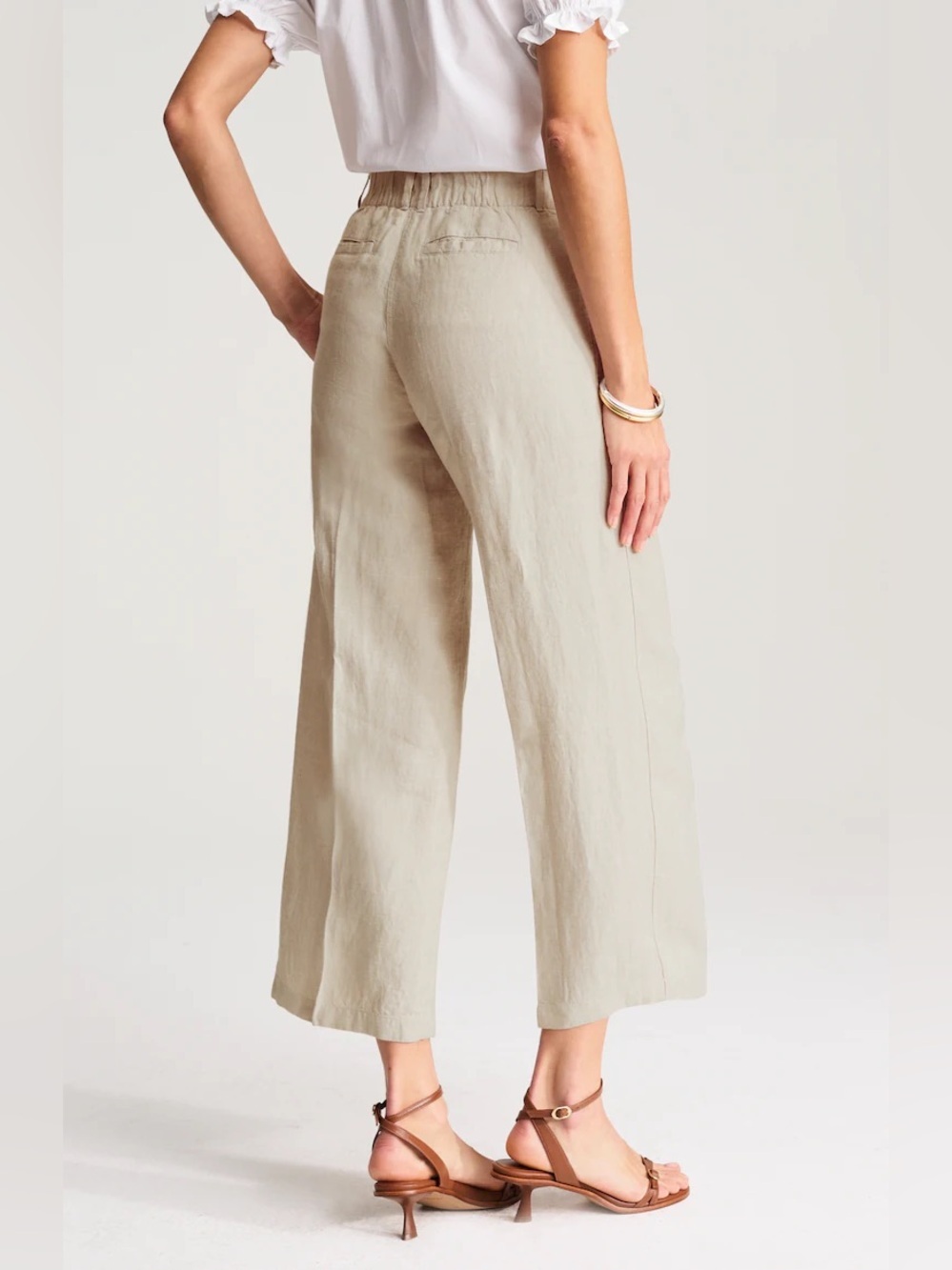 Jjill womens wide leg cropped pants